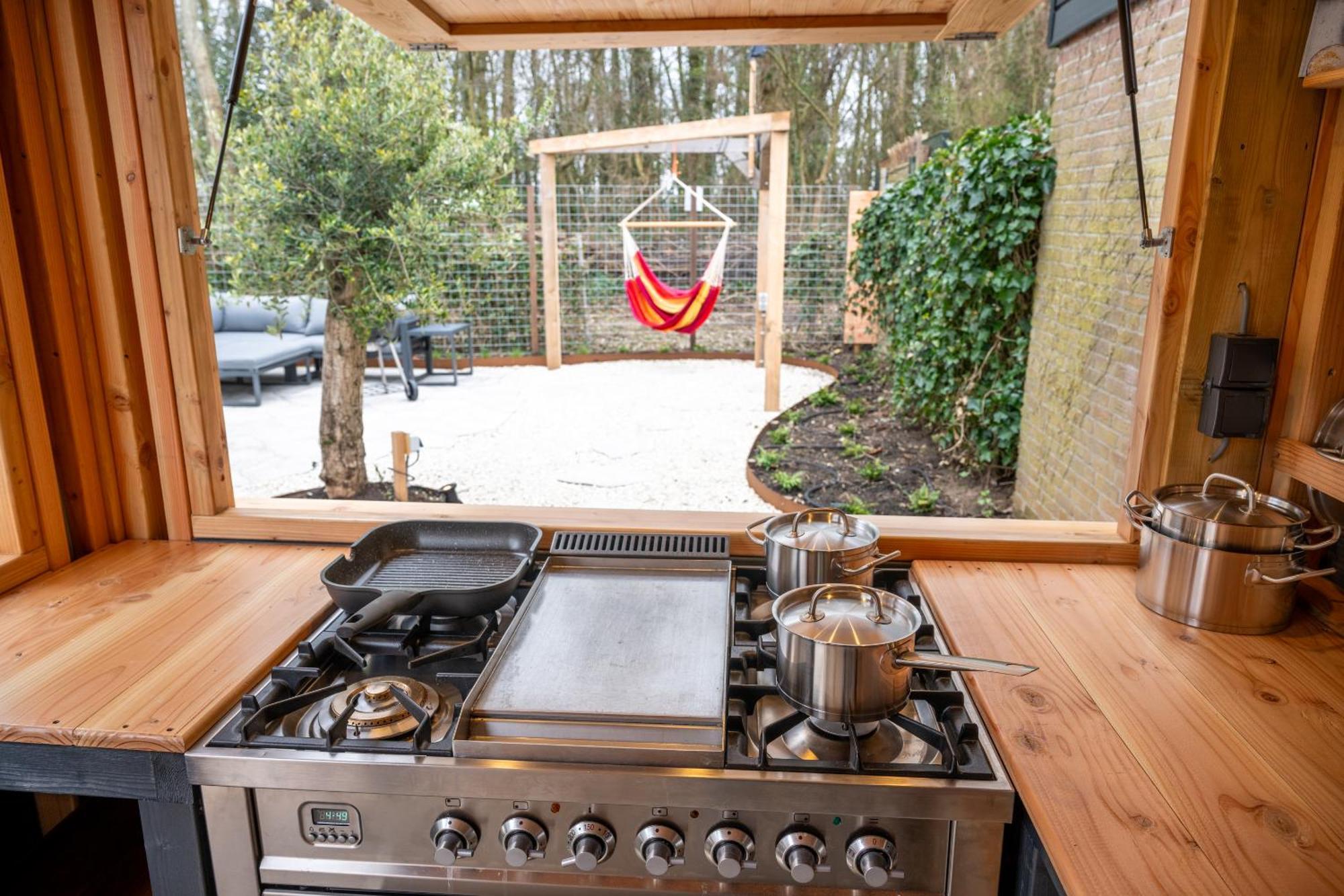 Kahakai Beach House - Unique Outdoor Kitchen - Next To Local Lake And 15 Min. The From Beach 노르트바이커하우트 외부 사진